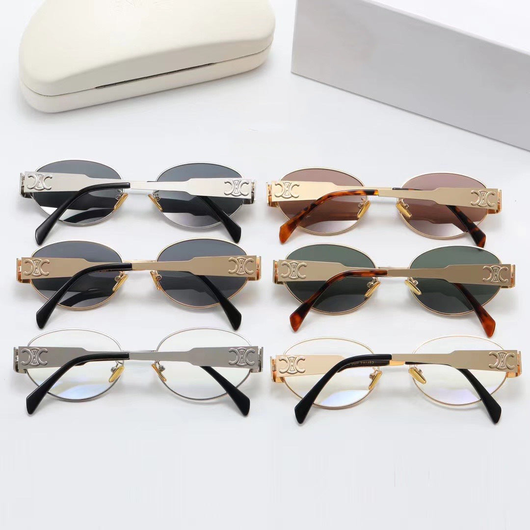 Women's exclusive oval-shaped designer sunglasses Bowlift