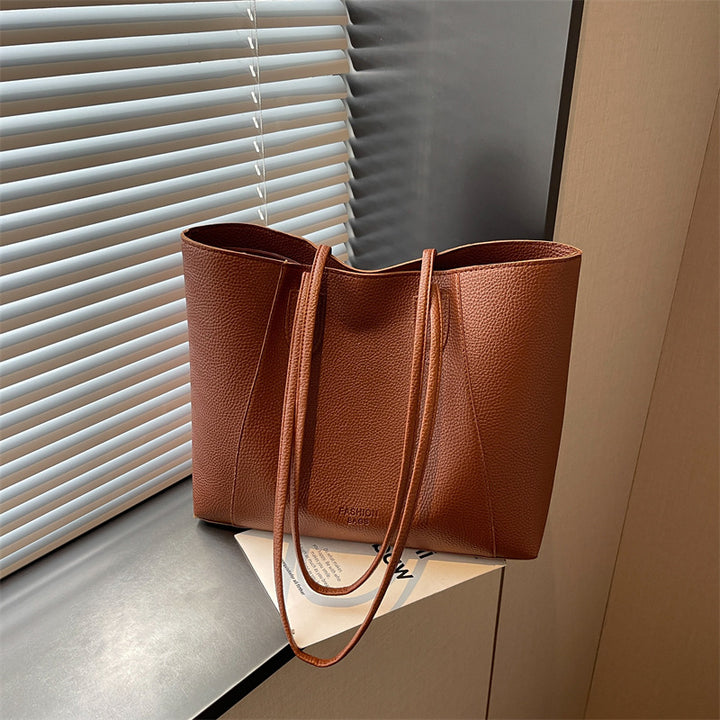 Modern Minimalist Leather Tote