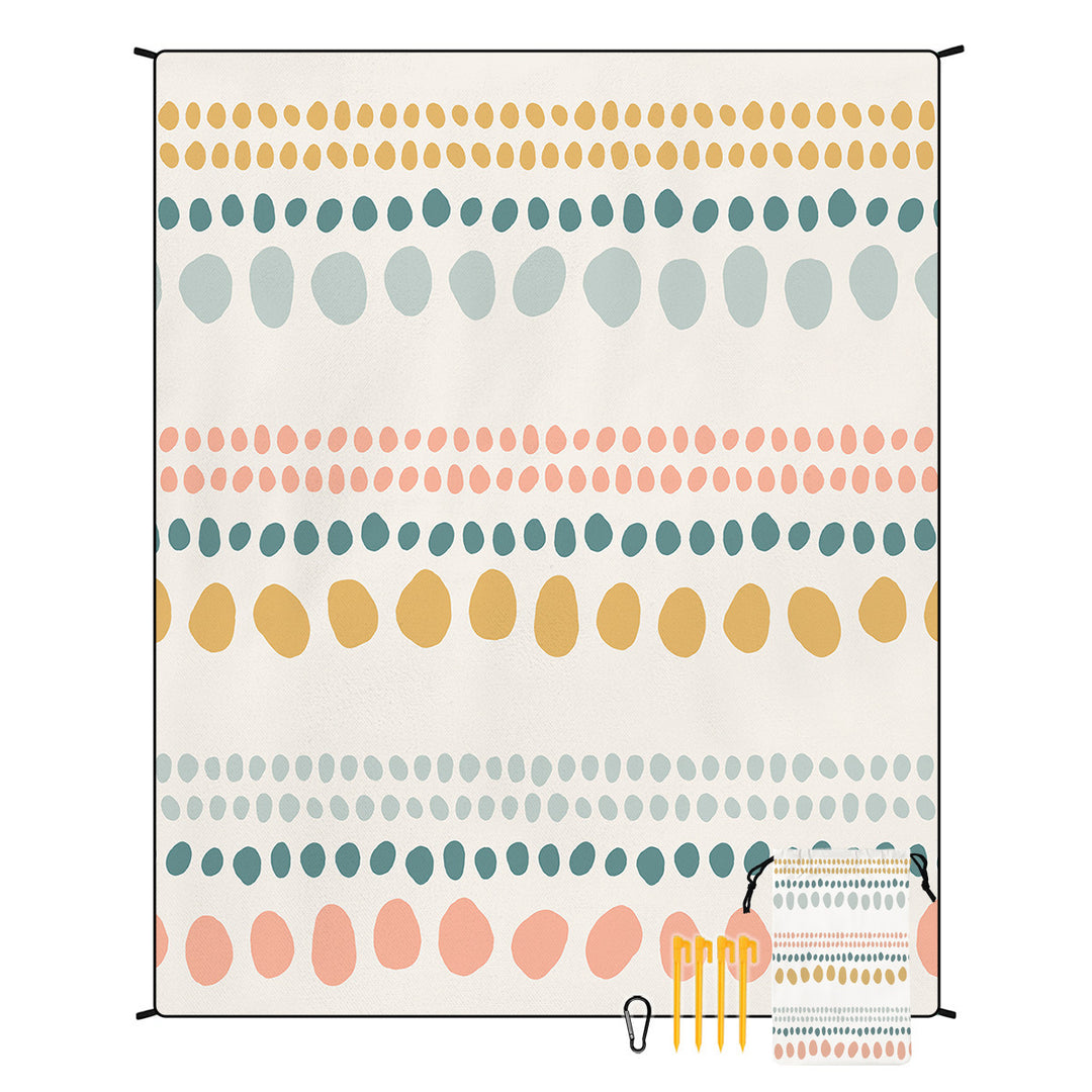 Geometric Print Tapestry Bowlift