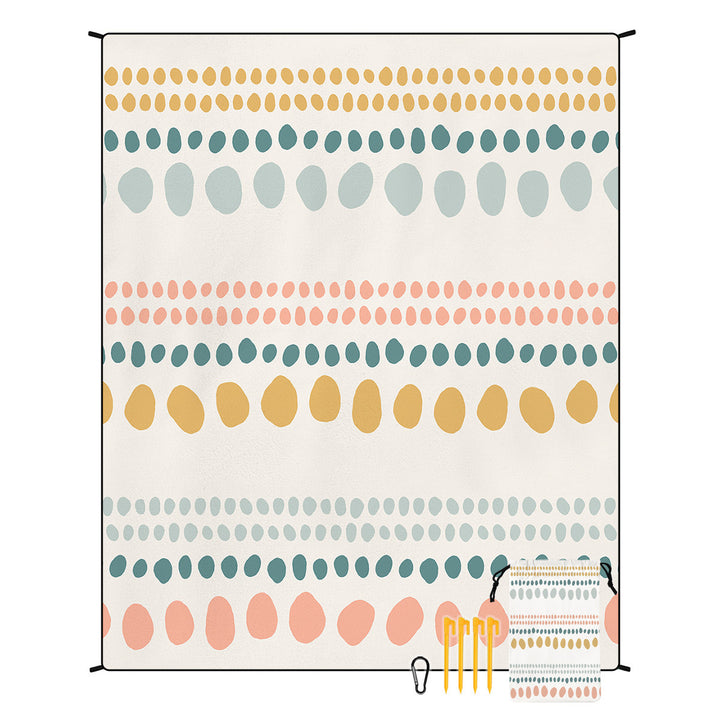 Geometric Print Tapestry Bowlift