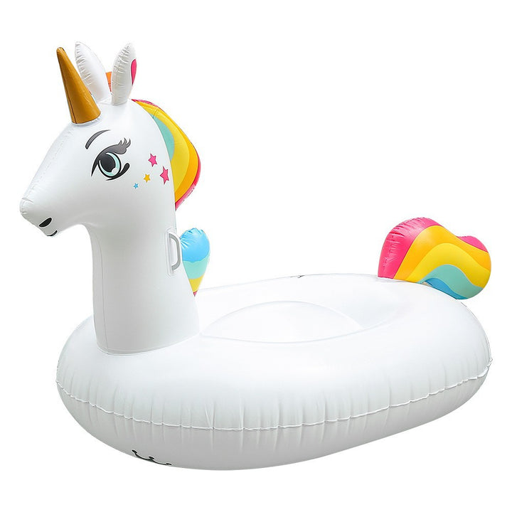 Women Inflatable Swimming Ring with Watermelon Design Bowlift