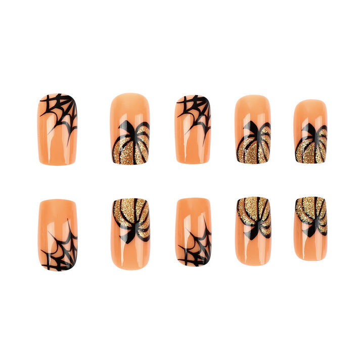 Seasonal Halloween-Themed Press-On Nails Bowlift