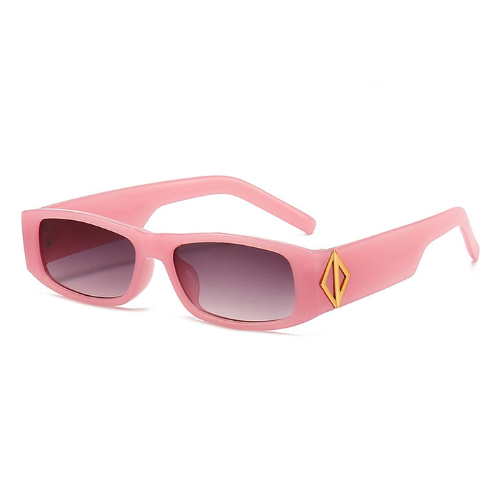 Avant-Garde Rectangle Frame Sunglasses