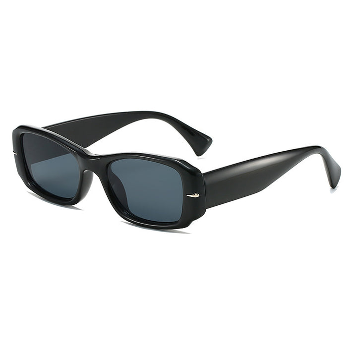 Retro-Inspired Thick Frame Sunglasses Bowlift