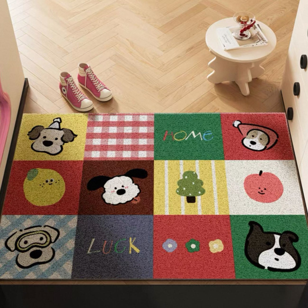 Cartoon-Themed Entrance Mat Bowlift