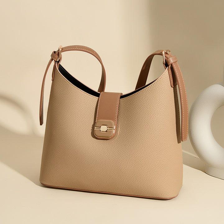 Stylish Textured Handbag Bowlift