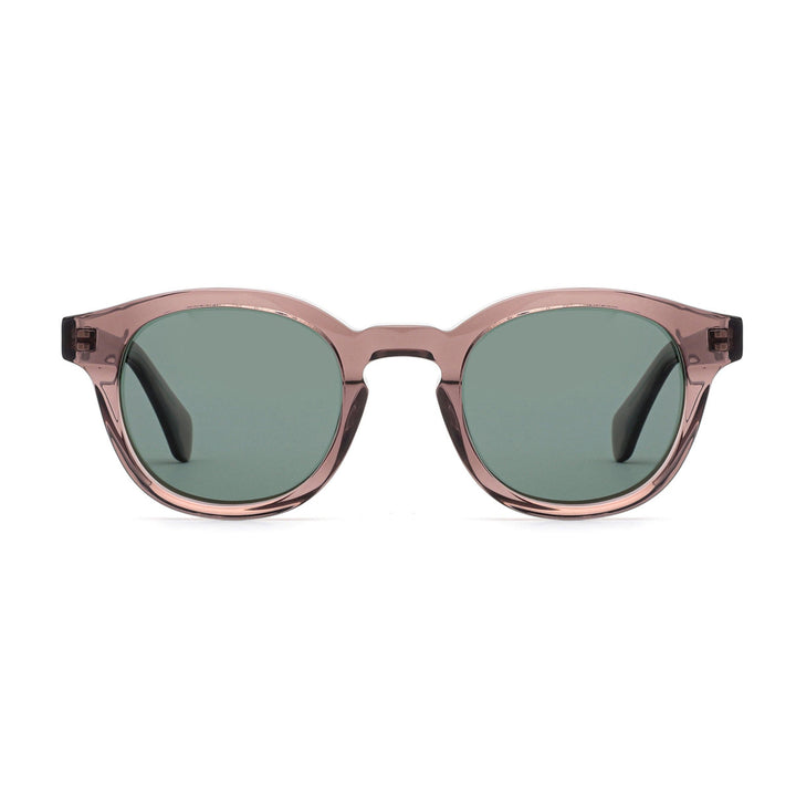 Ladies fashionable sunglasses in stylish round frame Bowlift