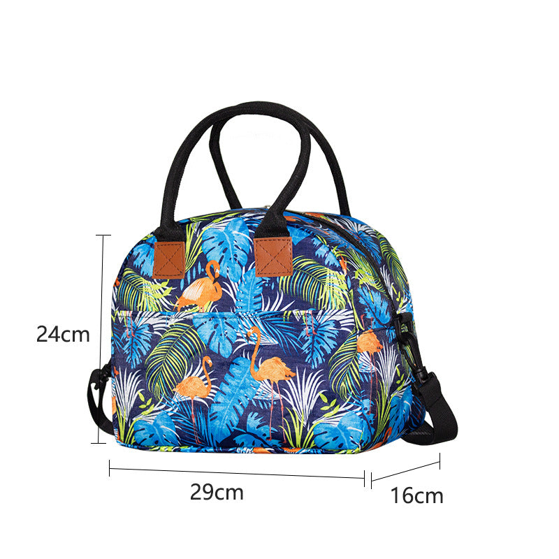 Floral Insulated Lunch Cooler