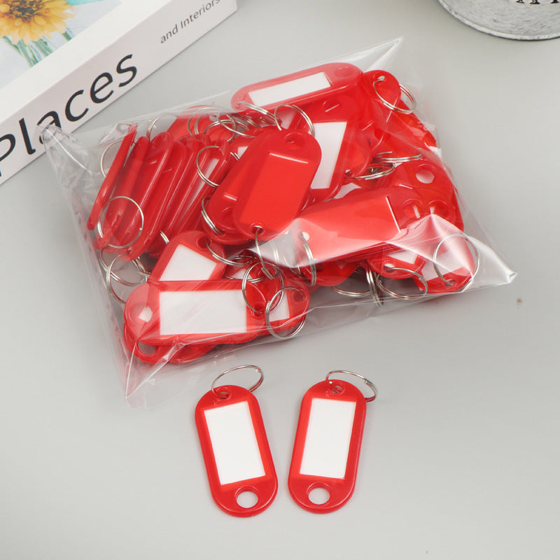 Unisex Writable Keychains with extensive labeling function Bowlift