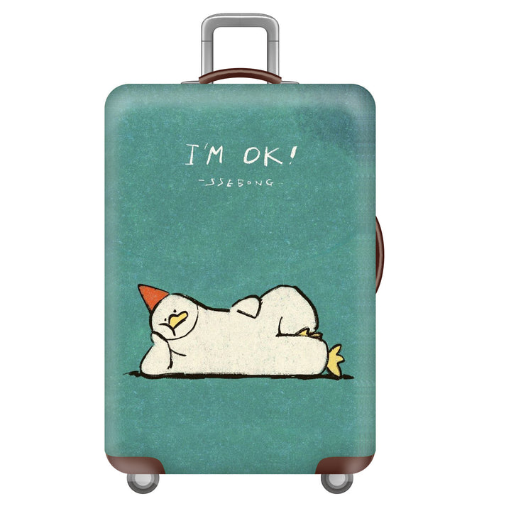 Women’s Hardshell Luggage with Creative Cartoon Design Bowlift