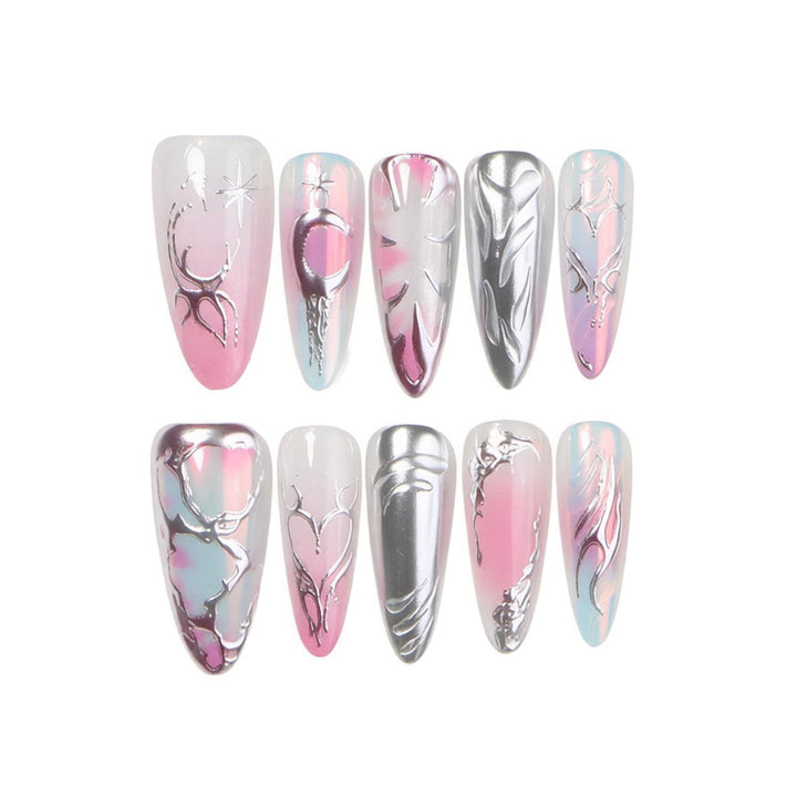Abstract Nail Art Bowlift