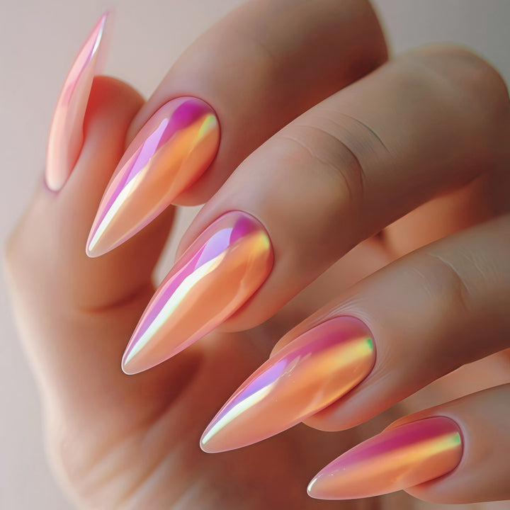 Premium Glossy Press-On Nail Tips Bowlift