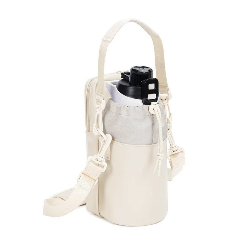 Insulated Water Bottle Carrier with Pockets