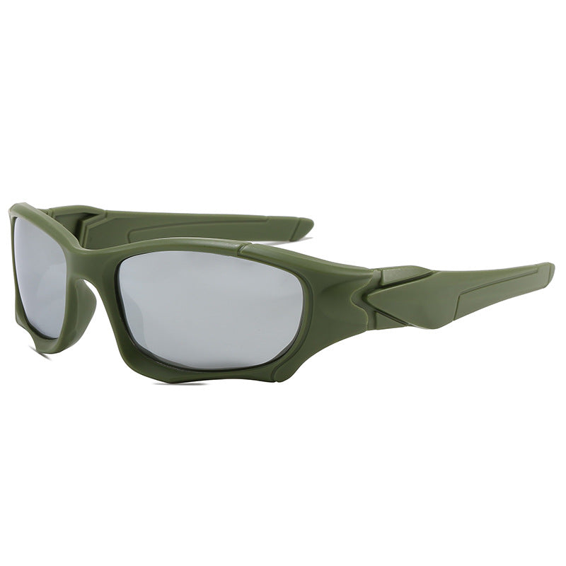 Performance Wraparound Polarized Sunglasses with UV Protection Bowlift