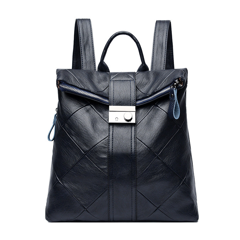 Chic Textured Backpack Bowlift