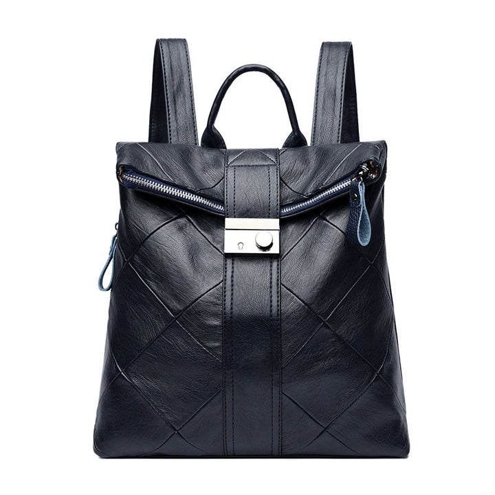 Chic Textured Backpack Bowlift