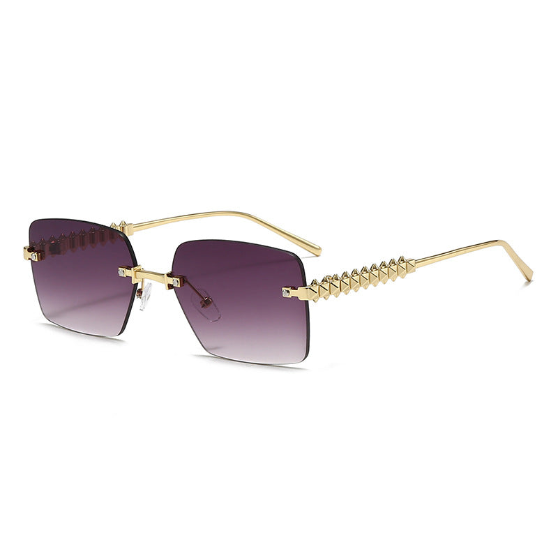 Women extravagant square glasses Bowlift
