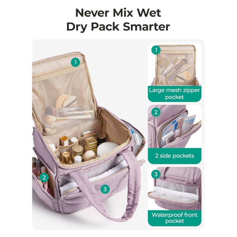 Insulated Multi-Pocket Tote Bowlift