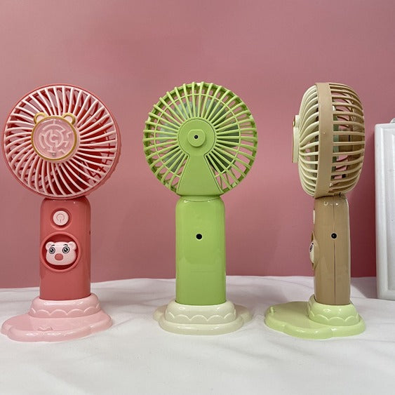 Unisex Kawaii Hand Fan Bowlift