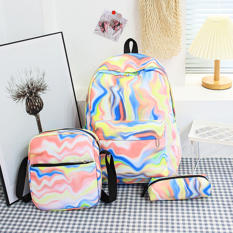 Stylish backpack with matching crossbody bag and pencil case Bowlift
