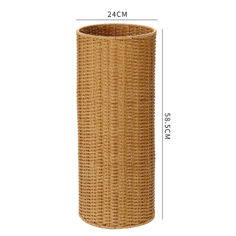 Hexagonal Decorative Wicker Storage Container Bowlift
