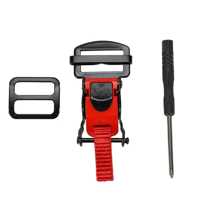 Durable Quick-Release Helmet Safety Buckle Kit Bowlift