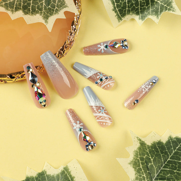 Artful Glitter Nail Art Bowlift