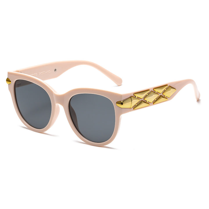 Women's designer sunglasses with innovative, detailed frame Bowlift