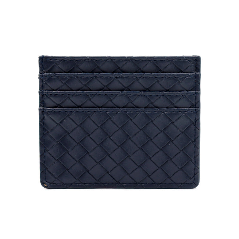 Textured Leather Card Holder