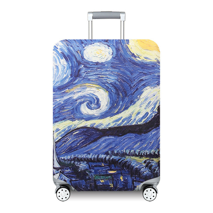 Artistic Travel Hard Shell Suitcase Bowlift