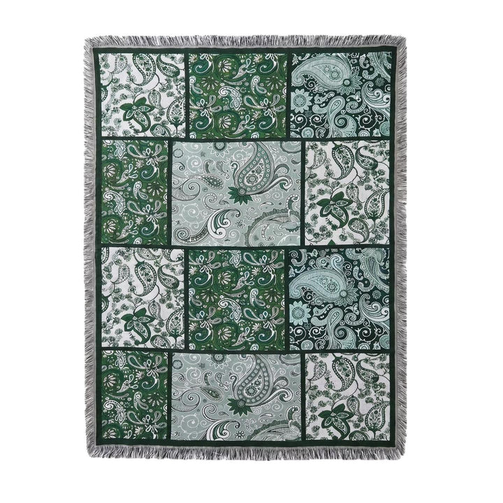 Decorative Patchwork Throw Blanket