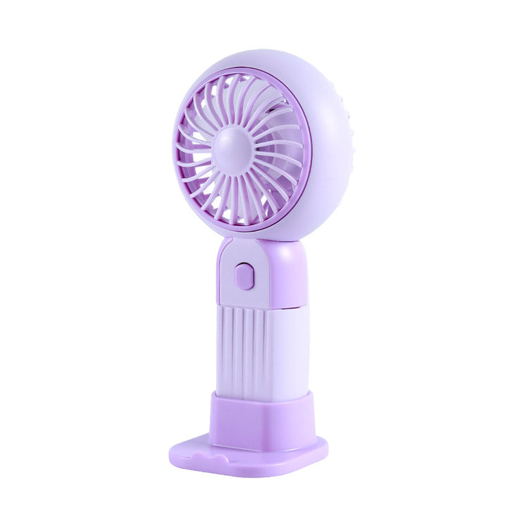 Unisex Portable USB Fan with Ergonomic Stand Bowlift