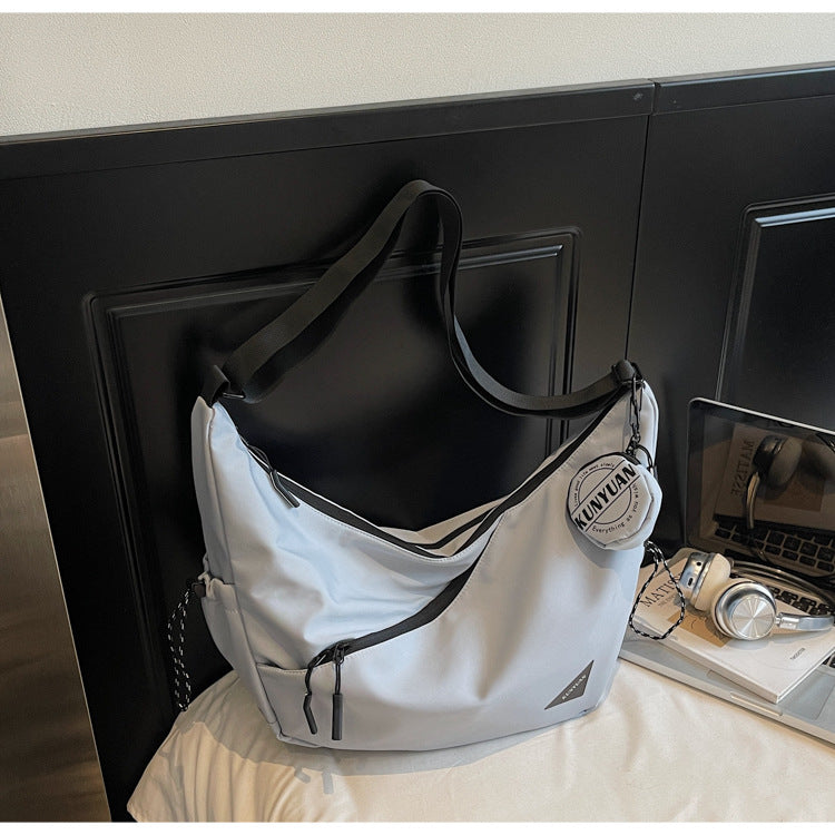 Multi-Pocket Functional Hobo Bag Bowlift