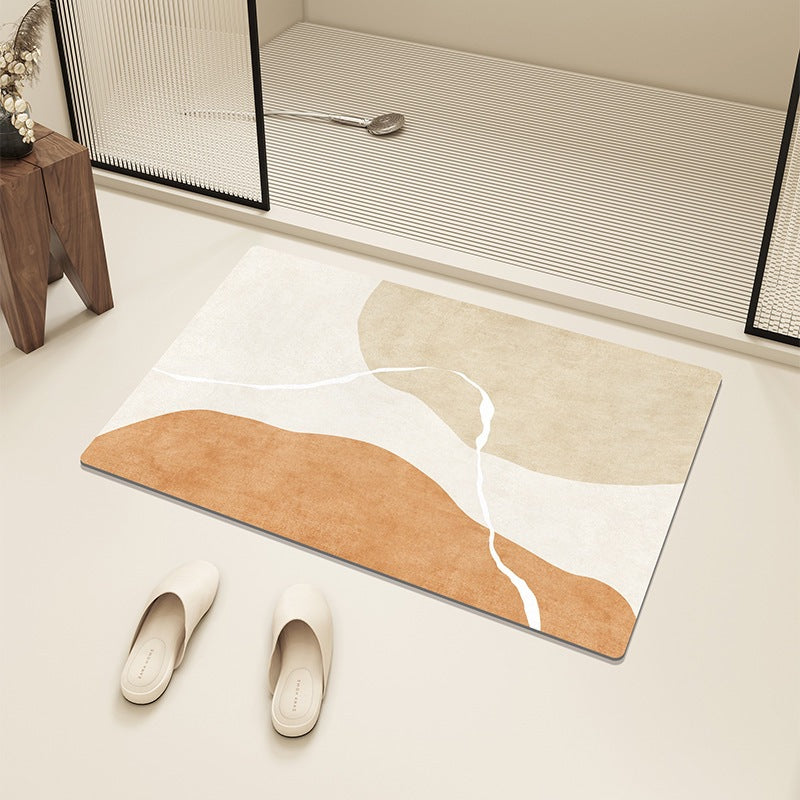 Unisex Non-Slip Memory Foam Bath Mat Bowlift
