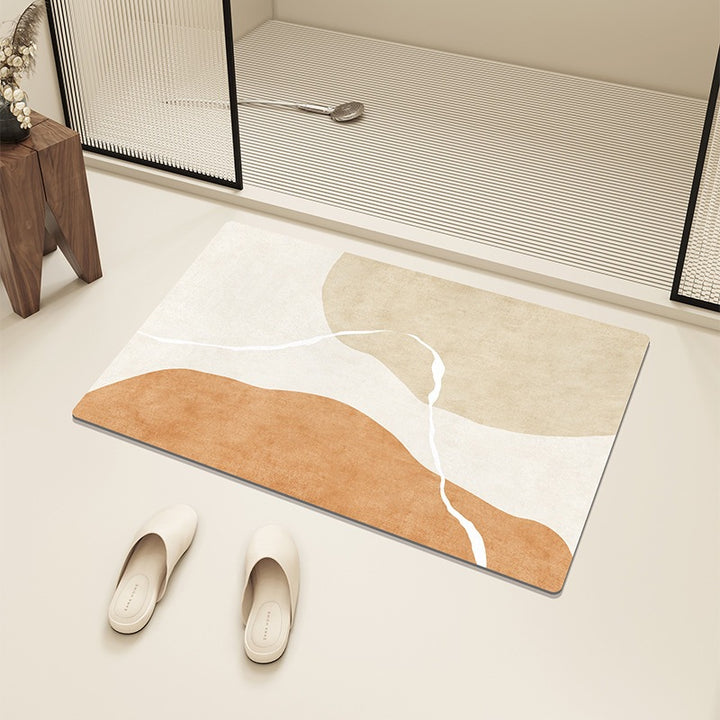 Unisex Non-Slip Memory Foam Bath Mat Bowlift