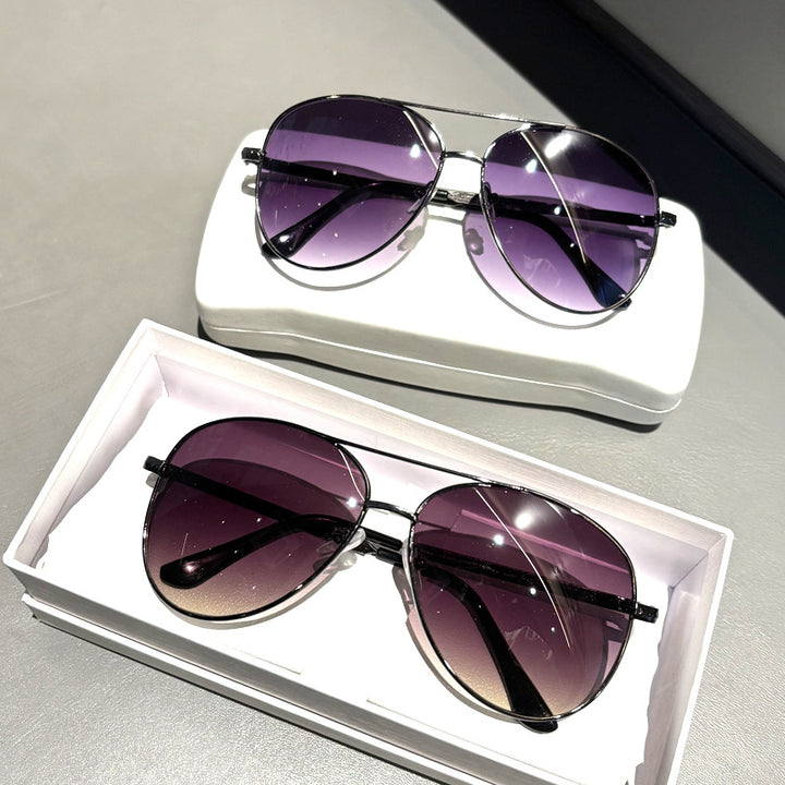 Aviator Style Sunglasses Bowlift