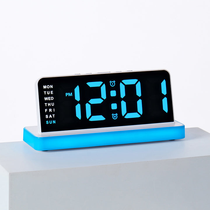 Digital multi-purpose alarm clock Bowlift
