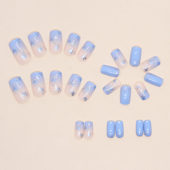 Decorative Butterfly Nail Art Tips Bowlift