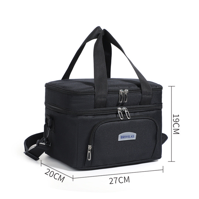 Insulated Multi-Compartment Lunch Carrier Bowlift