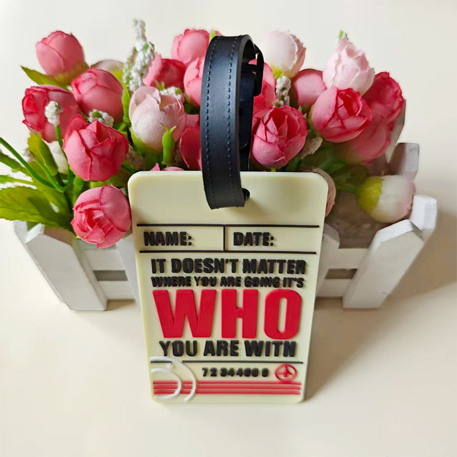 Unisex Luggage Tag Bowlift