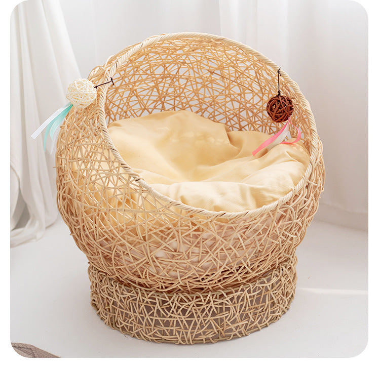 Natural fiber cat furniture Bowlift