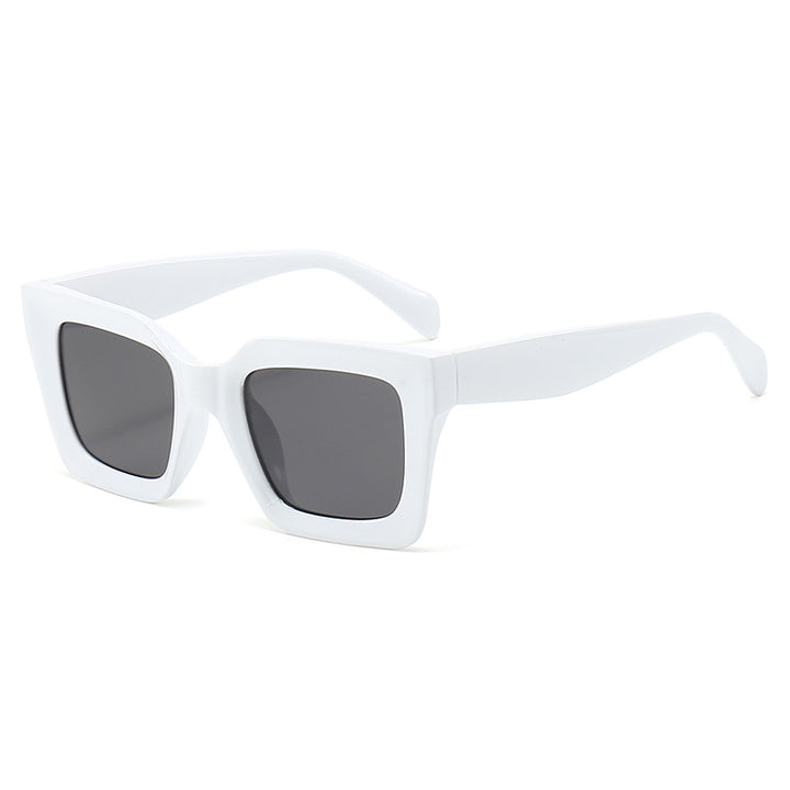 Women Fashionable Square Sunglasses with Trendy Frame and Protective UV Filter Bowlift