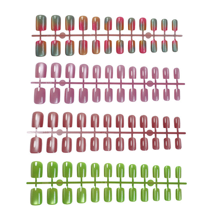 Artistic Ombre Effect Press-On Nails Bowlift