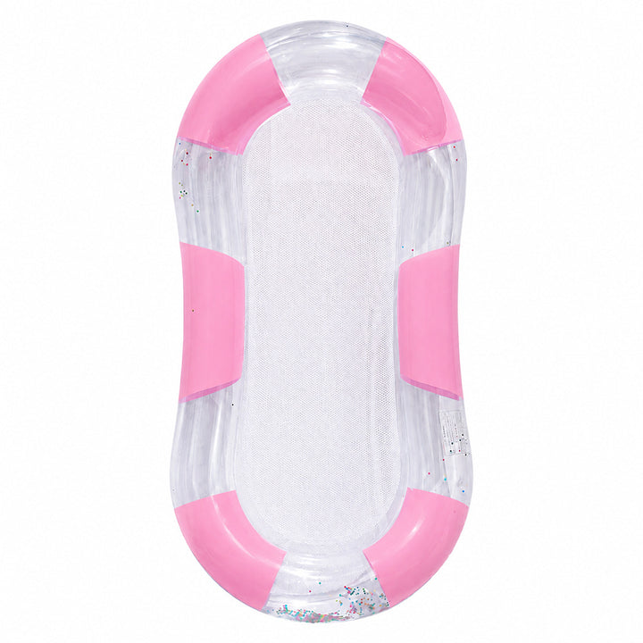 Women Inflatable Relax Lounge with Mesh Surface Bowlift