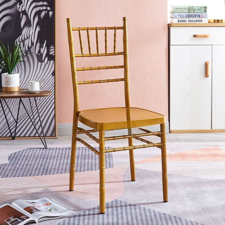 Chic Cross-Back Dining Chair Bowlift