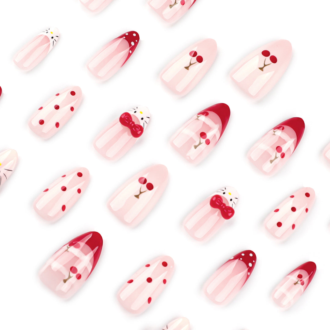 Artistic Nail Art with Playful Design Bowlift