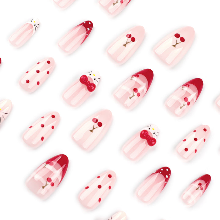 Artistic Nail Art with Playful Design Bowlift