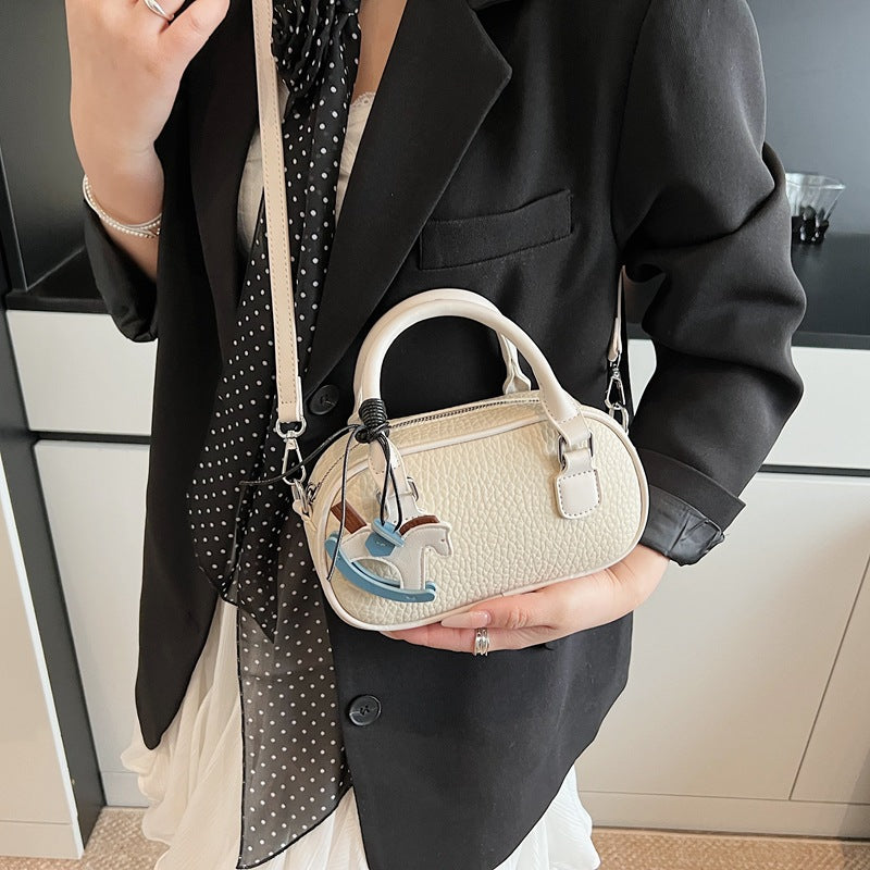 Textured Mini Handbag Bowlift