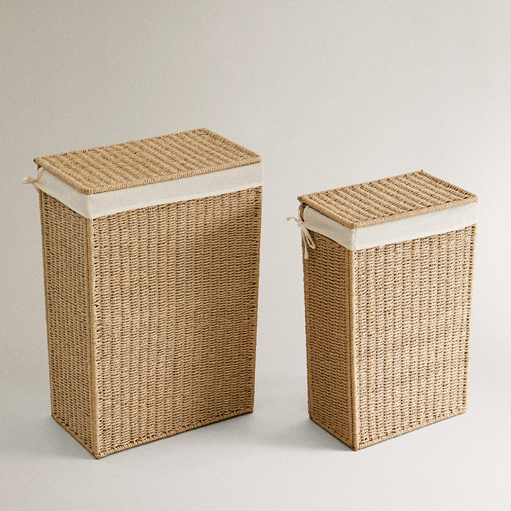 Woven Laundry Basket Bowlift