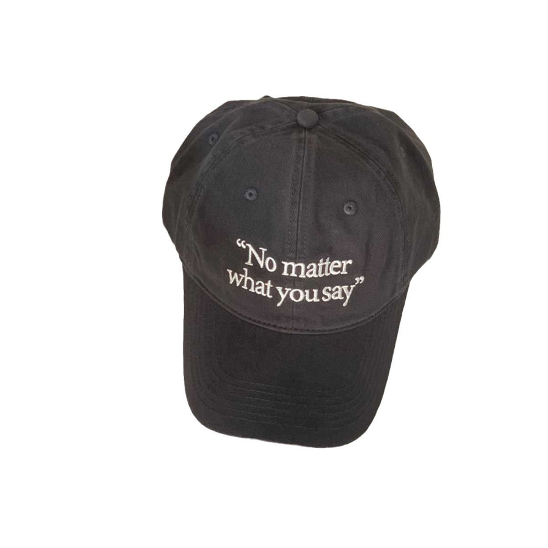 Women's Casual Embroidered Statement Cap Bowlift